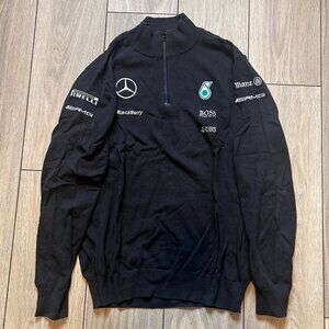 Mercedes Benz F1 Quarter-Zip Sweater